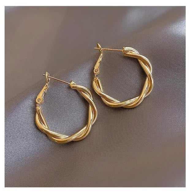 Hoop earrings