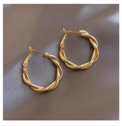 Hoop earrings