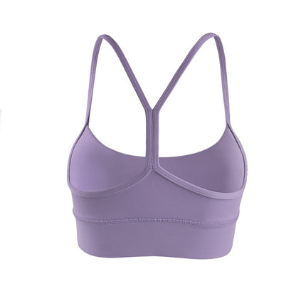 Sling Yoga Bra made from quick-drying, breathable materials, perfect for workouts and running