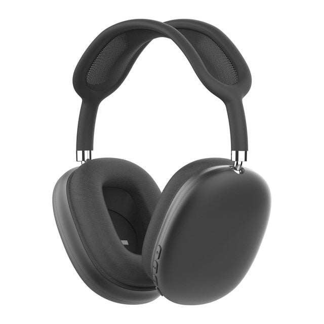 Max Headset Smart Bluetooth Wireless 2-in-1 Headphones with mic, bass stereo sound, and smart wear sensor for seamless listening.