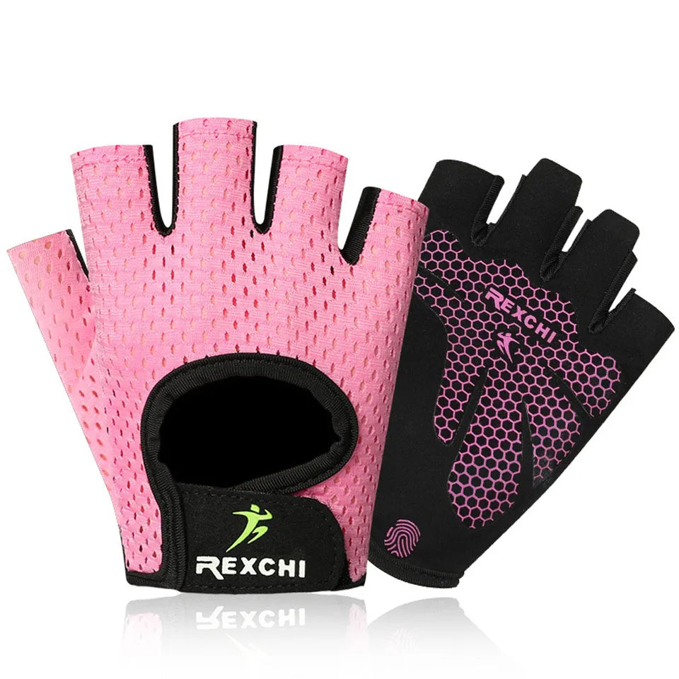 Ultralight microfiber weightlifting gloves with breathable mesh, full palm coverage, and thumb protection for durability and comfort.