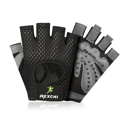 Ultralight microfiber weightlifting gloves with breathable mesh, full palm coverage, and thumb protection for durability and comfort.