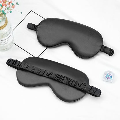 Men's and Women's Sleep Mask blocking out light for deep, uninterrupted sleep, perfect for home or travel.