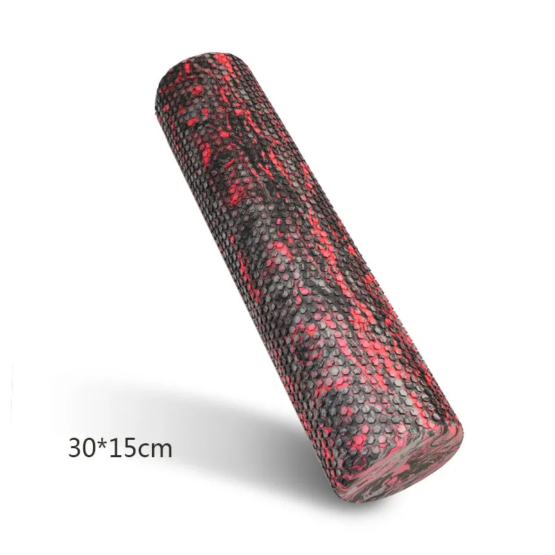  Sturdy foam yoga rollers for soothing back and body massages, enhancing balance, muscle re-education, spinal stabilization, and coordination. Ideal for injury prevention and strengthening exercises.