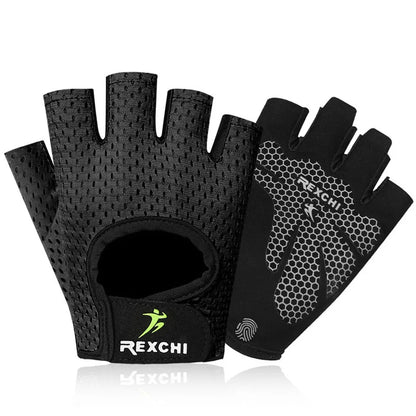 Ultralight microfiber weightlifting gloves with breathable mesh, full palm coverage, and thumb protection for durability and comfort.