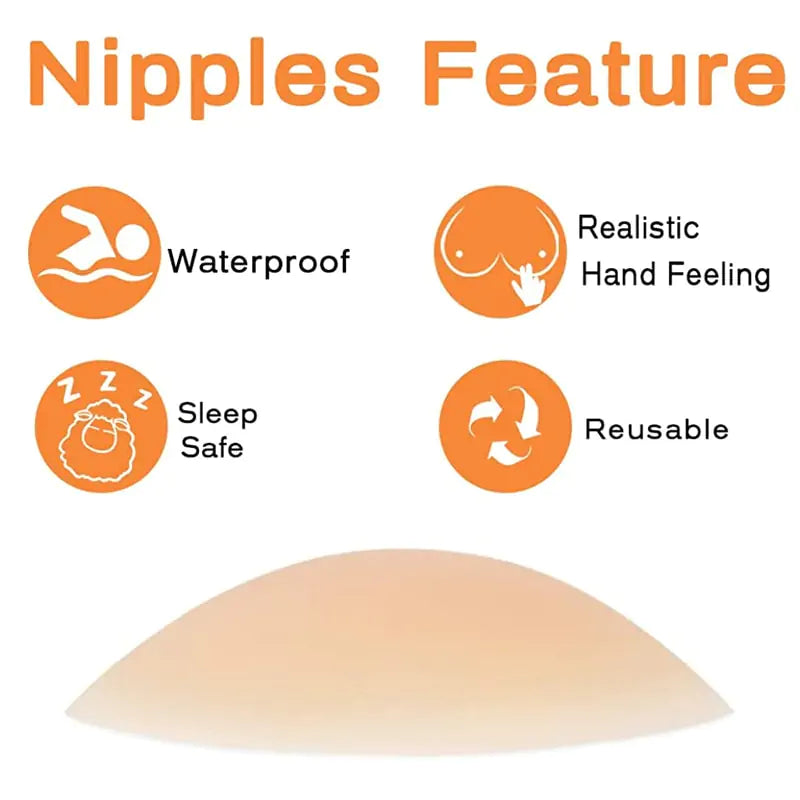 Features of nipple covers for women