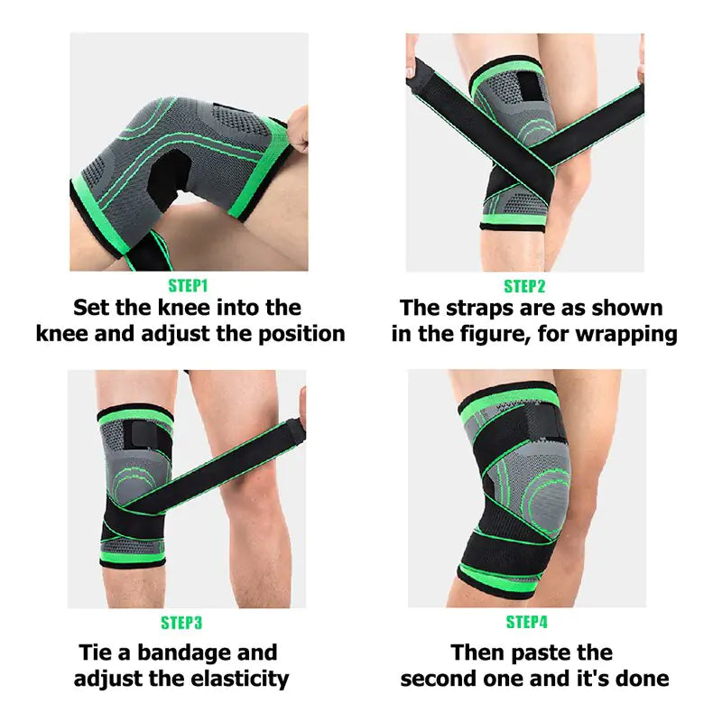 Support your active lifestyle with the Professional Knee Brace Compression Sleeve, designed to provide superior stability and comfort for your knees. 