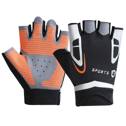 Ultralight microfiber weightlifting gloves with breathable mesh, full palm coverage, and thumb protection for durability and comfort.