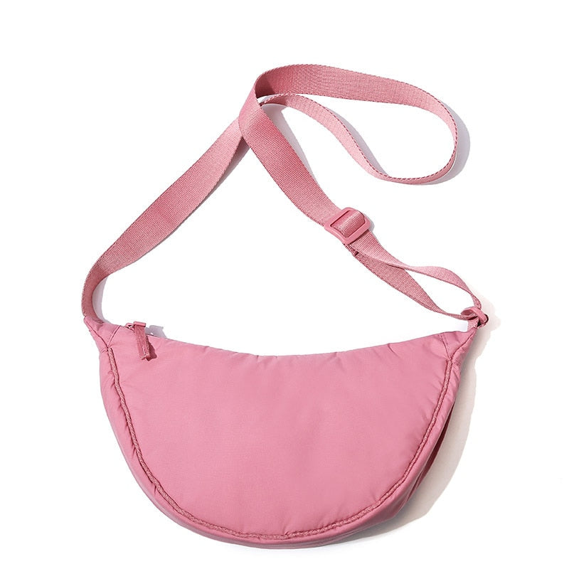 Elevate your style with the Simple Design Women's Messenger Bag, featuring classic and vintage charm. Perfect for all ages, this durable nylon bag combines practicality and fashion.