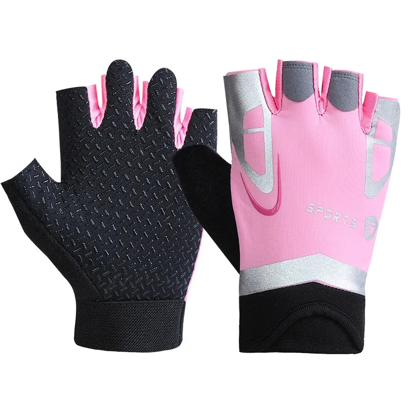 Ultralight microfiber weightlifting gloves with breathable mesh, full palm coverage, and thumb protection for durability and comfort.