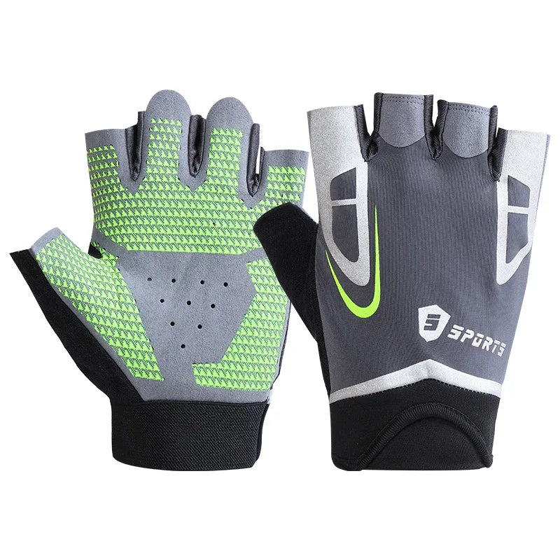 Ultralight microfiber weightlifting gloves with breathable mesh, full palm coverage, and thumb protection for durability and comfort.