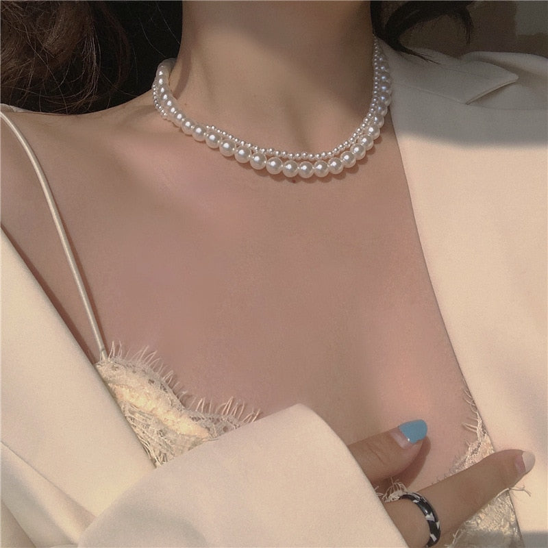 Pearl Choker Necklace