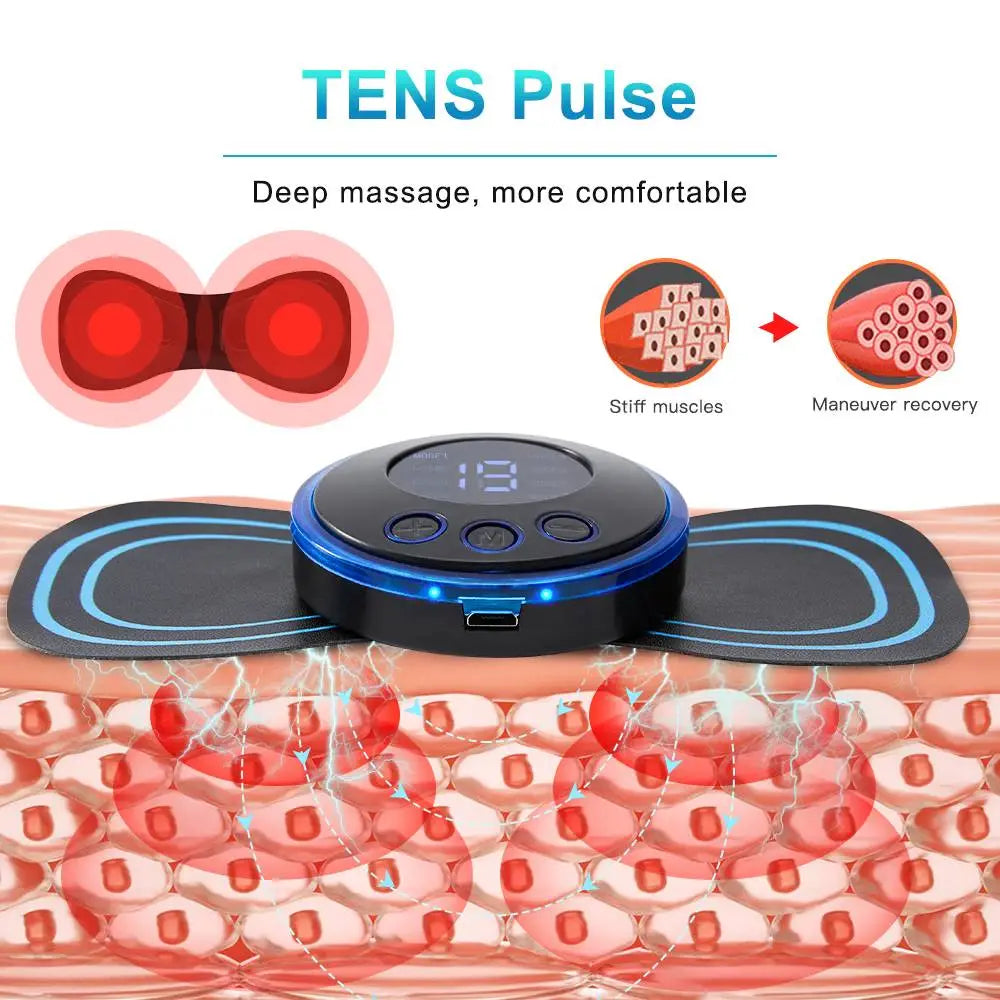 Tens pulse muscle pain relief