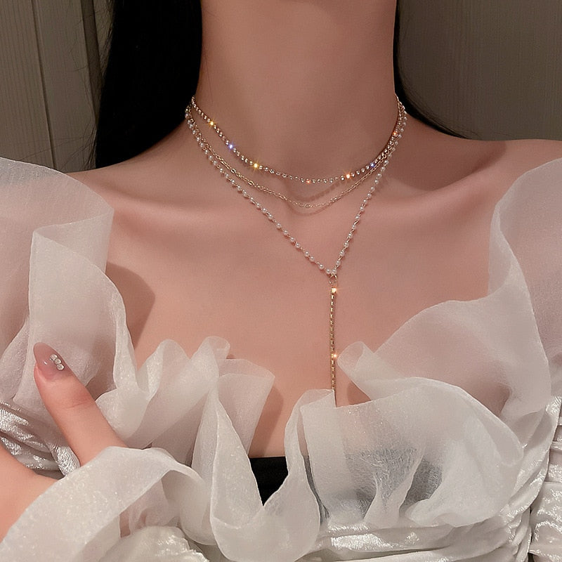 Pearl Choker Necklace