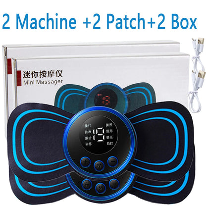 8 mode electric pulse muscle pain relief