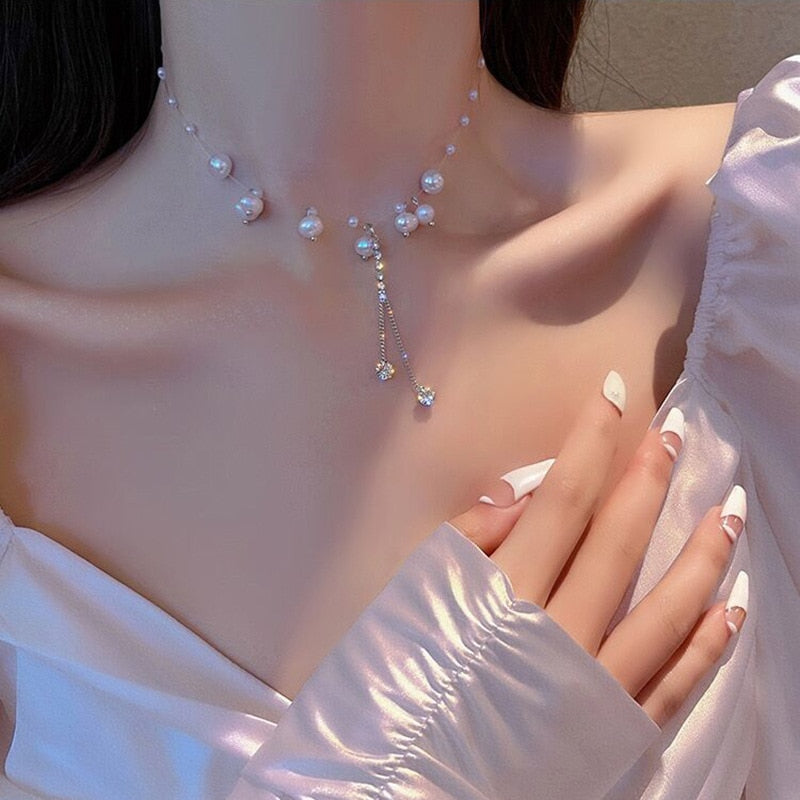 Pearl Choker Necklace