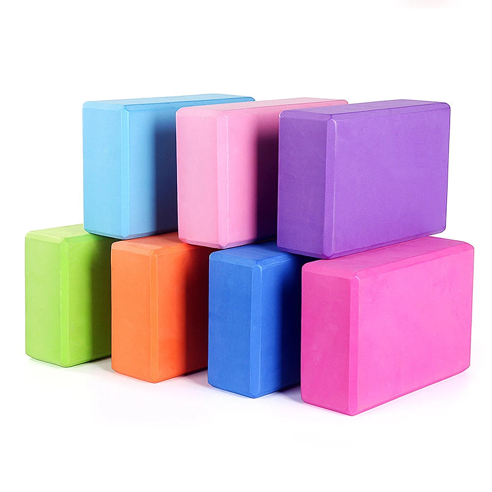 EVA Yoga Block, a flexible foam block specifically designed for personal fitness.