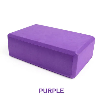 EVA Yoga Block, a flexible foam block specifically designed for personal fitness.