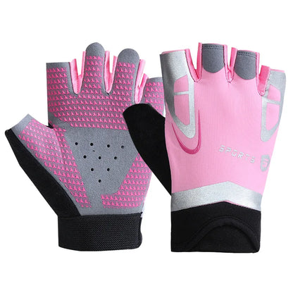 Ultralight microfiber weightlifting gloves with breathable mesh, full palm coverage, and thumb protection for durability and comfort.