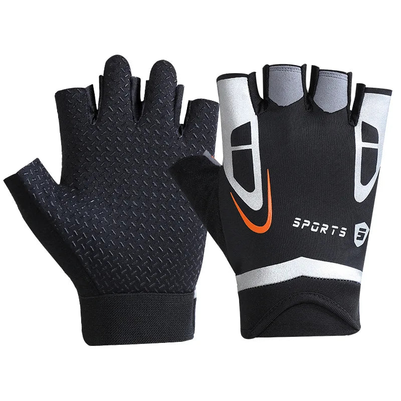 Ultralight microfiber weightlifting gloves with breathable mesh, full palm coverage, and thumb protection for durability and comfort.