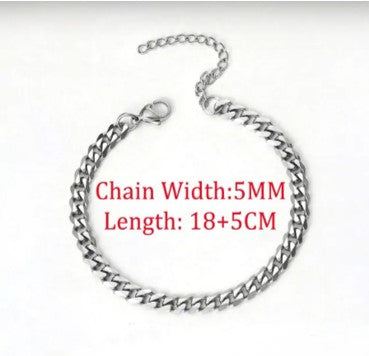 Mens' Steel Bracelet