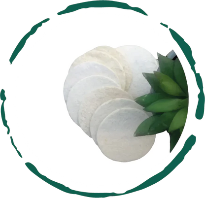 BeNat's high-quality natural loofah for exfoliation and smooth skin, promoting micro-circulation and unclogging pores for better absorption of beauty products.