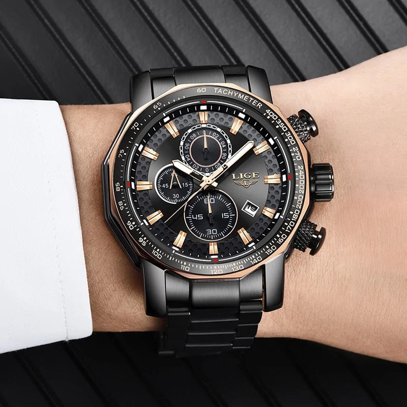 Men's watches with impeccable design and precise timekeeping, perfect for any occasion, from boardroom meetings to weekend adventures. Durable and elegant with top-quality materials.