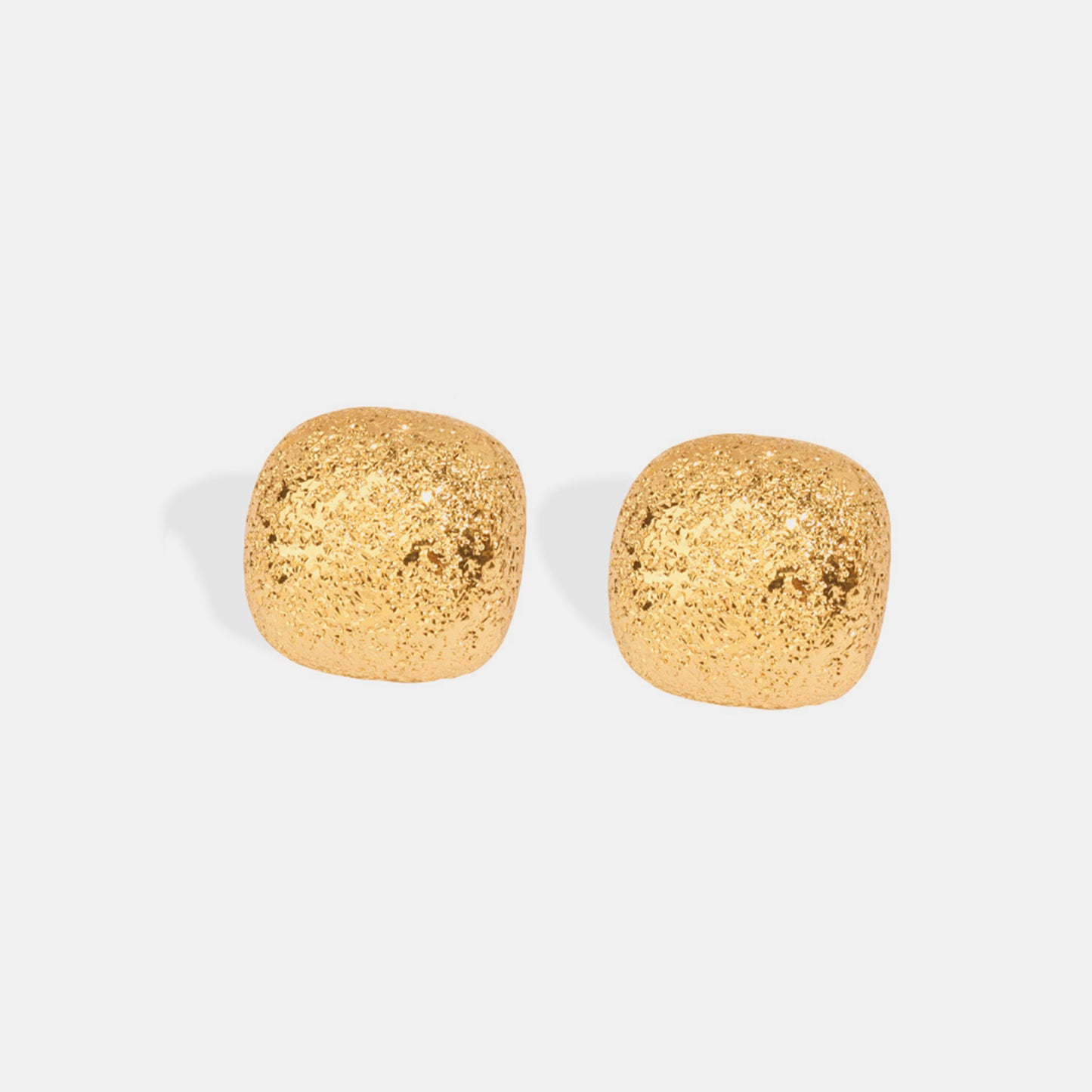 Gold plated earrings