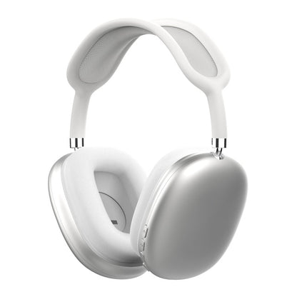 Max Headset Smart Bluetooth Wireless 2-in-1 Headphones with mic, bass stereo sound, and smart wear sensor for seamless listening.