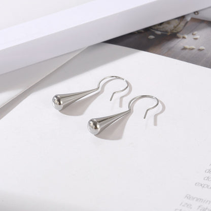 Silver earrings