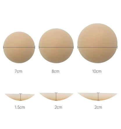 Sizes of nipple covers for women