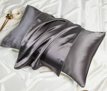 Silk Pillow Case made from 100% Natural Mulberry Silk, offering unparalleled softness and smoothness. Elevates sleep comfort and bedroom decor with its elegant and luxurious feel.