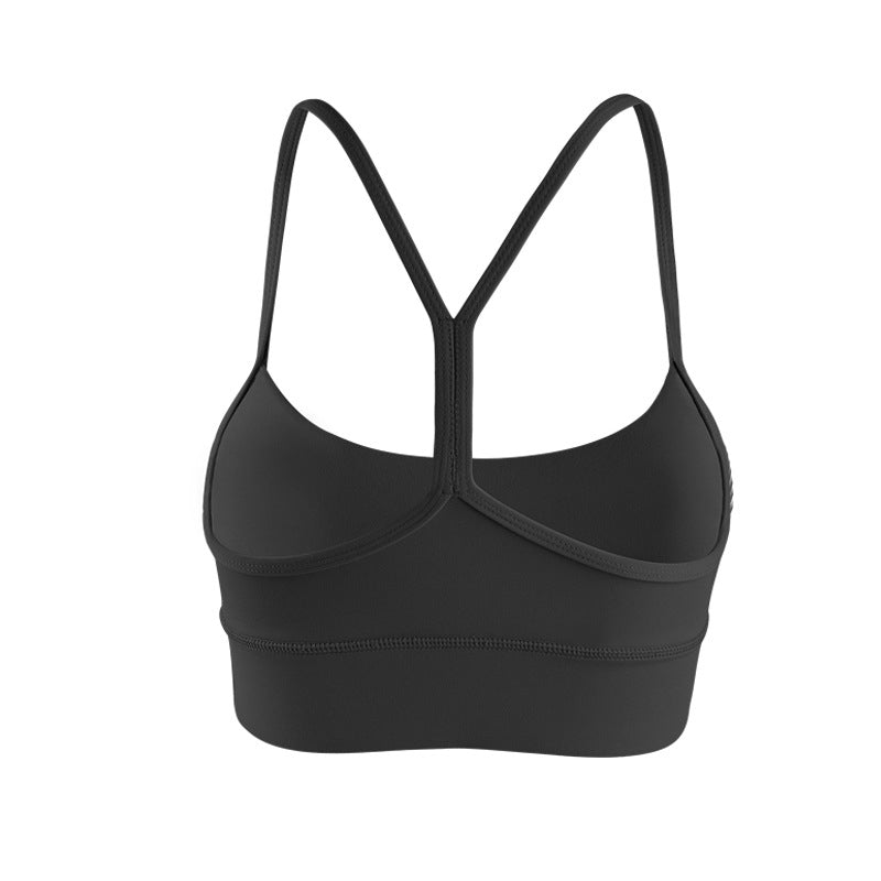 Sling Yoga Bra made from quick-drying, breathable materials, perfect for workouts and running