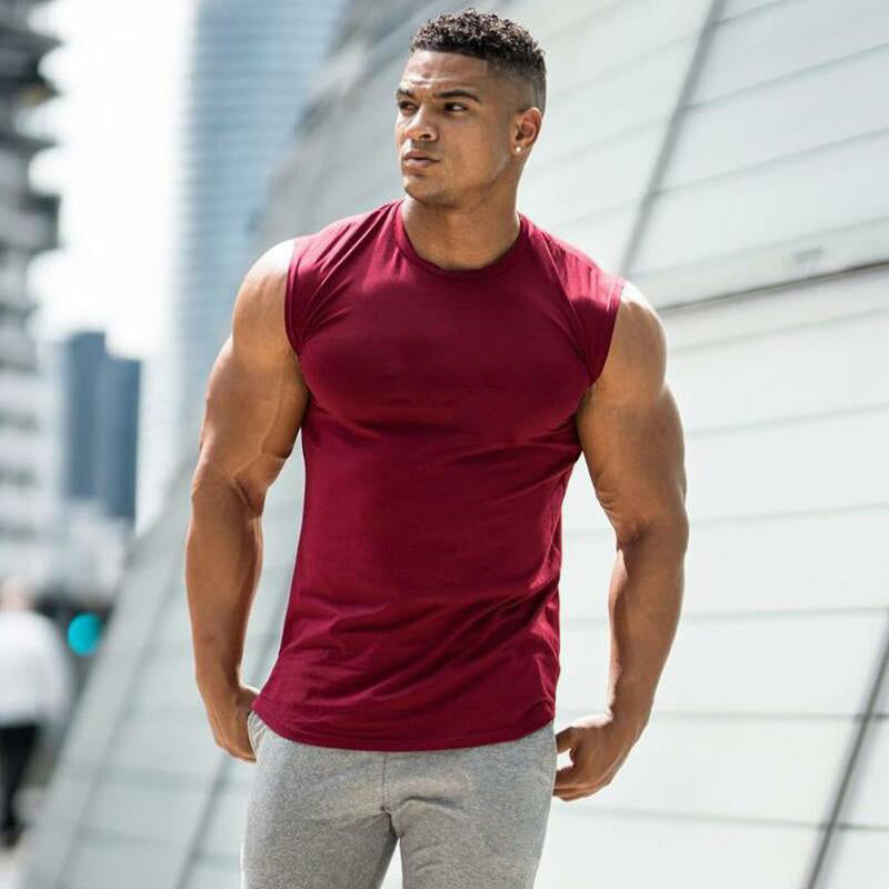 Men's Gym Vest - Red