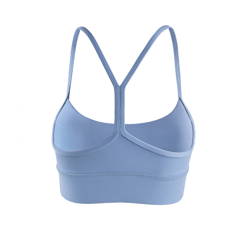 Sling Yoga Bra made from quick-drying, breathable materials, perfect for workouts and running