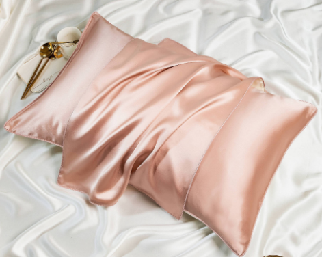 Silk Pillow Case made from 100% Natural Mulberry Silk, offering unparalleled softness and smoothness. Elevates sleep comfort and bedroom decor with its elegant and luxurious feel.